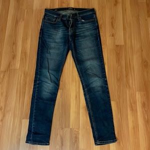Hollister Blue Skinny Jeans 29x32